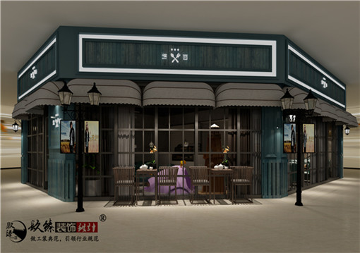 红寺堡培埂西餐厅装修设计案例_红寺堡西餐厅装修公司_COY