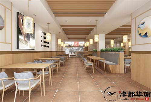 红寺堡百盛餐厅设计方案鉴赏|红寺堡餐厅设计装修公司推荐