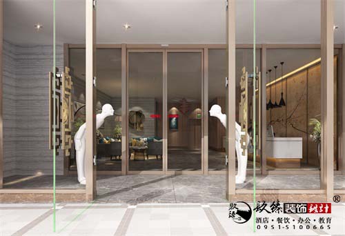 红寺堡东湖尚庭酒店装修设计方案鉴赏|把控细节，注重服务