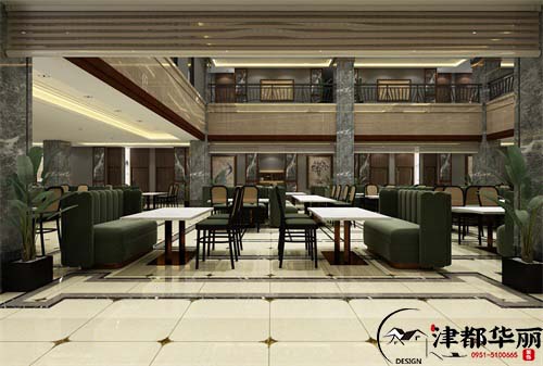 红寺堡穆澜阁餐厅设计方案鉴赏|简约的设计风格也可以诠释不同的空间品位