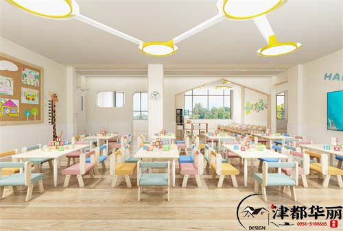 红寺堡格林幼儿园设计方案鉴赏|红寺堡幼儿园设计装修公司推荐
