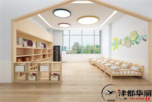 红寺堡蒙特幼儿园设计装修方案鉴赏|红寺堡幼儿园设计装修公司推荐
