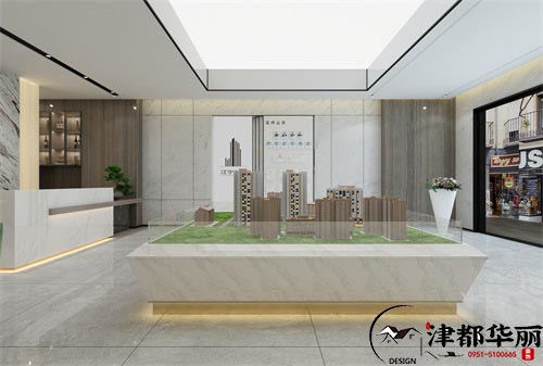 红寺堡宁景售楼部设计方案鉴赏|红寺堡售楼部设计装修公司推荐