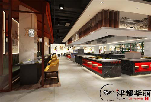 红寺堡老川香火锅店设计方案鉴赏|红寺堡火锅店设计装修公司推荐