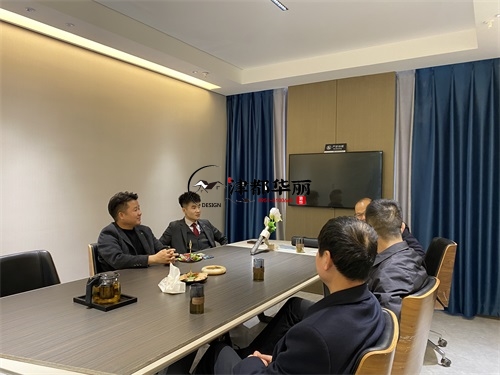 红寺堡装修公司推荐|红寺堡兴庆区上级领导视察我司 