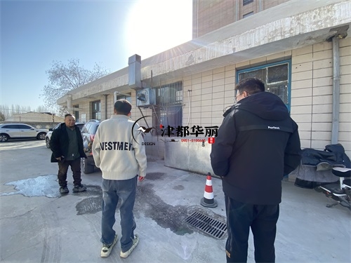 红寺堡装修公司推荐|红寺堡某医院药房扩建改造装修现场勘察 