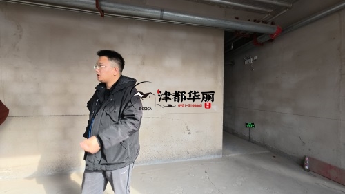 红寺堡臻敏酒店前期设计装修现场勘察|红寺堡酒店设计装修公司