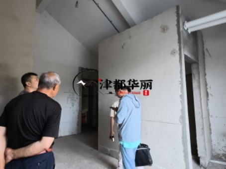 红寺堡装修公司|红寺堡华美酒店设计装修项目现场量尺