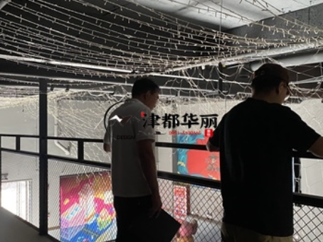 红寺堡装修公司|红寺堡民谣集酒馆设计装修项目现场勘察