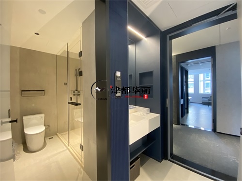 红寺堡轻居酒店装修设计项目|津都华丽设计