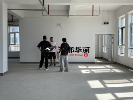 红寺堡装修公司|红寺堡朗説台球厅装修设计及消防设计现场勘查