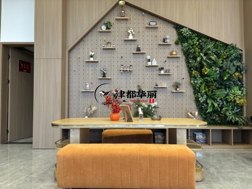 红寺堡售楼部装修设计项目|津都华丽设计