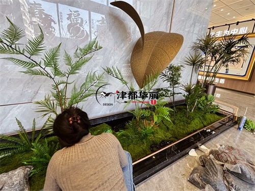 红寺堡售楼部装修设计项目|镹臻设计